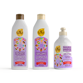 Kit Infantil Para Todos os Tipos de Cabelos com Calêndula e Algodão